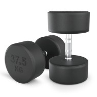 Гантель UNIX Fit PRO круглая обрезиненная 37,5 кг, 2 шт.