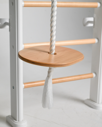 ДСК PERFETTO SPORT "Scala in legno con rete 1" bianco-naturale PS-128 