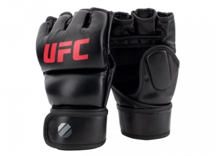 UFC Перчатки MMA для грэпплинга 7 унций чёрные S/M