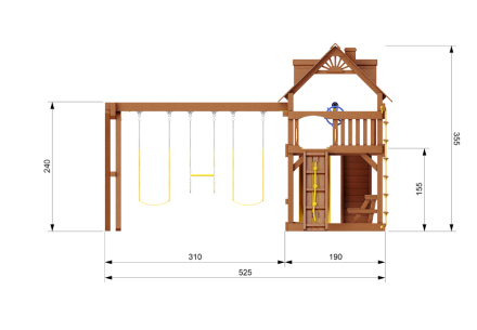 Детский игровой комплекс Fort  