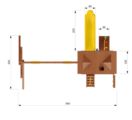 Детский игровой комплекс Fort  