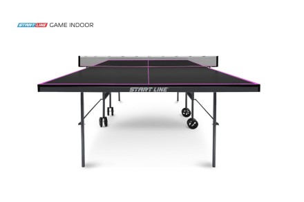 Теннисный стол Game с сеткой Черный 