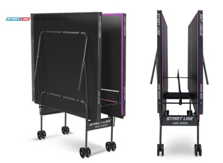 Теннисный стол Game с сеткой Черный 