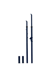 Стойки волейбольные на стаканах телескопические улучшенные Стойки волейбольные на стаканах телескопические улучшенные