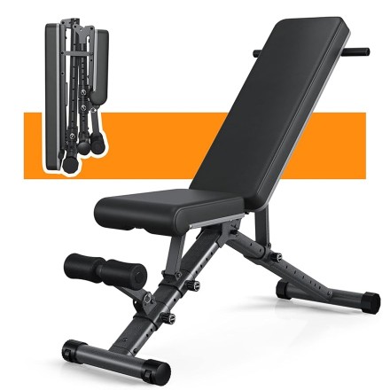 Скамья силовая универсальная DFC GT-617 с дополнительными ручками