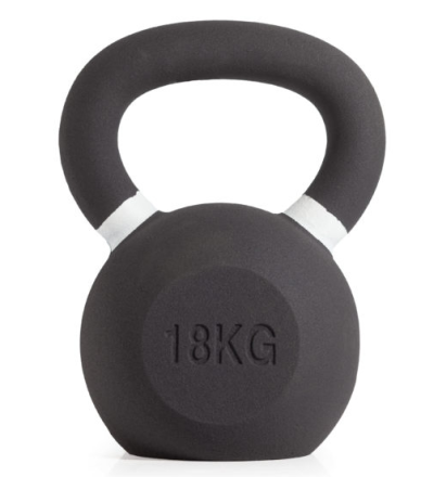 Гиря чугунная с цветным кольцом 18 кг (модель: К-3) VictoryFit VF-KCR180