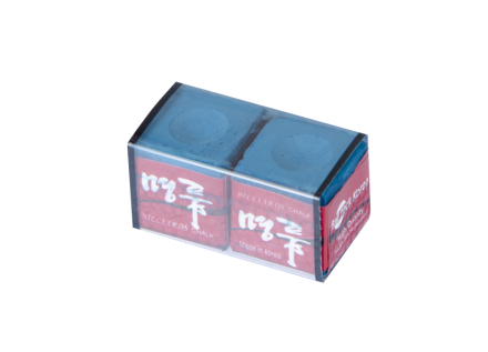 Мел "Ball teck PRO II" (2 шт, в красной металлической коробке) синий