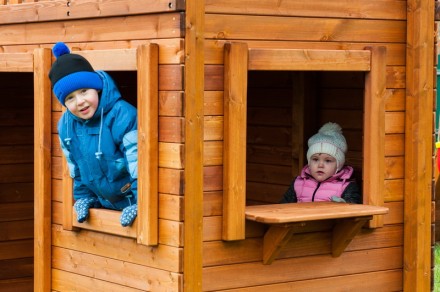 Детская игровая площадка Выше Всех Крепость Викингов