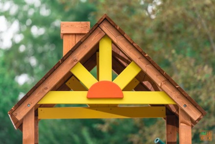 Детская игровая площадка Выше Всех Крепость Викингов