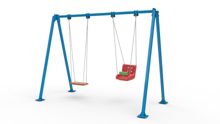 Качели АК двойные