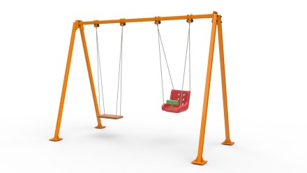 Качели АК двойные