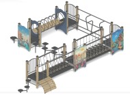 Гимнастический комплекс 'Венеция' ГК-75.1