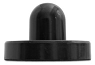 Бита для аэрохоккея "Atom" D95 мм, черная