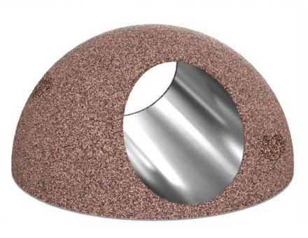 Резиновая 3D фигура «Полусфера с тоннелем» 