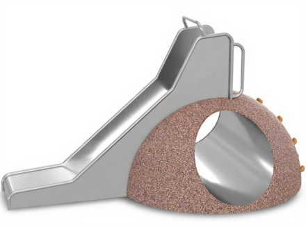 Резиновая 3D фигура «Полусфера с тоннелем» 