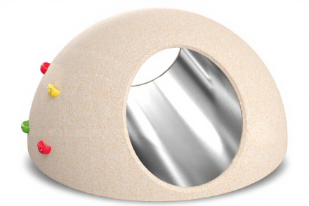 Резиновая 3D фигура «Полусфера с тоннелем» 