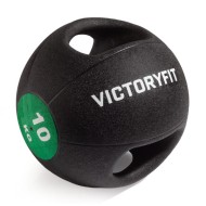Медбол с хватом 10 кг VictoryFit VF-MBB100 Медбол с хватом 10 кг VictoryFit VF-MBB100