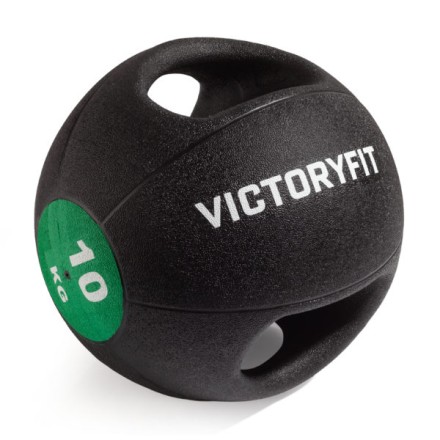 Медбол с хватом 10 кг VictoryFit VF-MBB100 Медбол с хватом 10 кг VictoryFit VF-MBB100