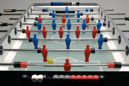 Игровой стол - футбол "Garlando Master Champion ITSF" (150x77x89см)