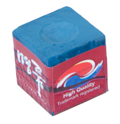 Мел "Ball teck PRO II" (2 шт, в золотистой металлической коробке) синий