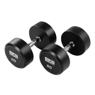 BRONZE GYM BG-PA-DB-R200 Гантель обрезиненная 20 кг BRONZE GYM BG-PA-DB-R200 Гантель обрезиненная 20 кг