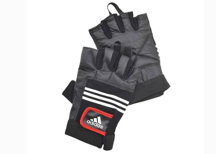 ADGB-12124   Тяжелоатлетические перчатки (кожа) Leather Lifting Glove  S/M