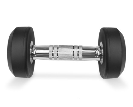 Набор обрезиненных гантелей BRONZE GYM, 27.5-50 кг - 10 пар, шаг 2,5 кг Набор обрезиненных гантелей BRONZE GYM, 27.5-50 кг - 10 пар, шаг 2,5 кг