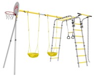 Дачный комплекс "Акробат 2" + СЕТКА качели Romana 103.19.05 (серый/жёлтый) Дачный комплекс "Акробат 2" + СЕТКА качели Romana 103.19.05 (серый/жёлтый)