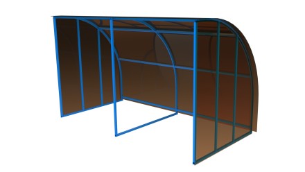 Модульный навес Парус