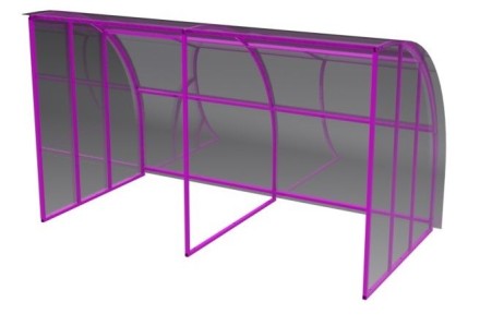 Модульный навес Парус