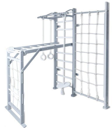 ДСК PERFETTO SPORT "Scala in legno con rete 2" grigio PS-130