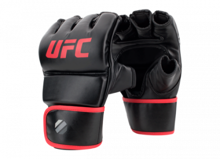 UFC Перчатки MMA тренировочные 6 унций чёрные L/XL
