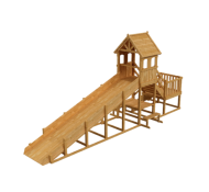 Зимняя деревянная заливная горка «Морозко» длиной 12 м (с хозблоком) Зимняя деревянная заливная горка «Морозко» длиной 12 м (с хозблоком)