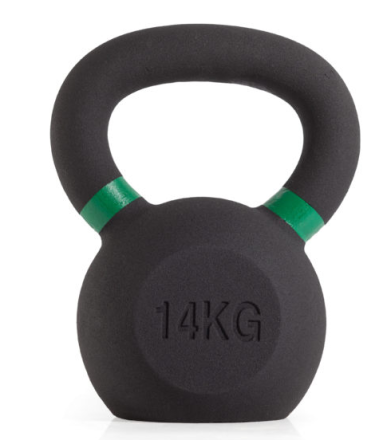 Гиря чугунная с цветным кольцом 14 кг (модель: К-3) VictoryFit VF-KCR140 Гиря чугунная с цветным кольцом 14 кг (модель: К-3) VictoryFit VF-KCR140