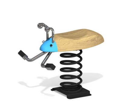 Качалка на пружине  "Лесной жук"