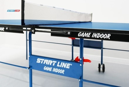 Теннисный стол Game с сеткой Синий 
