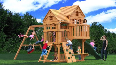 Комплекс «Панорама» с двухэтажным домиком