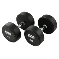 BRONZE GYM BG-PA-DB-R250 Гантель обрезиненная 25 кг BRONZE GYM BG-PA-DB-R250 Гантель обрезиненная 25 кг