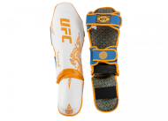 UFC Premium True Thai Защита голени, цвет синий/белый, размер M