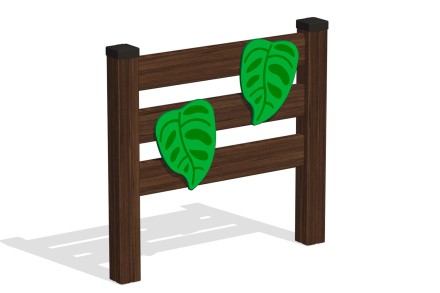 Ограждение деревянное (секция) МФ-88