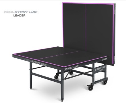 Теннисный стол  Leader Black