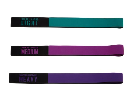 Набор из трех тканевых эспандеров UNIQ