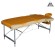 Массажный стол DFC NIRVANA, Elegant PREMIUM, 192х75х6 см, алюм. ножки, цвет оранж./беж. (orange/beig
