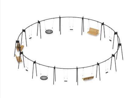 Парковые качели «Единство»