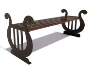 Скамейка «Лира»