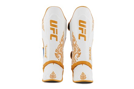 UFC Premium True Thai Защита голени, цвет синий/белый, размер L UFC Premium True Thai Защита голени, цвет синий/белый, размер L