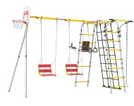 Дачный комплекс "Romana Акробат-2-PRO" комплект №12 (серый/жёлтый)