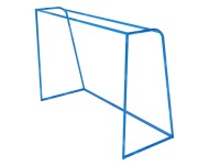 Ворота футбольные с сеткой 300 х 200 см d. 40 мм