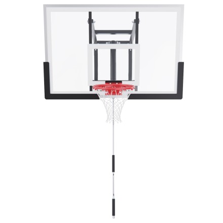Баскетбольный щит DFC со съёмным регулятором высоты, стекло 6 мм, 120 х 80 см