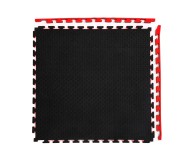 Будо-мат, 100 x 100 см, 40 мм, цвет черно-красный